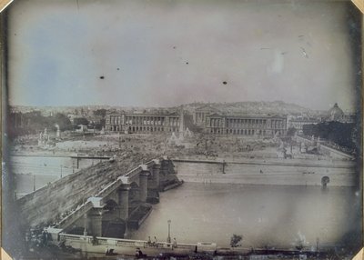 منظر لمكان الكونكورد ، c.1848 (daguerreotype) بواسطة فرانسوا سيرتيس